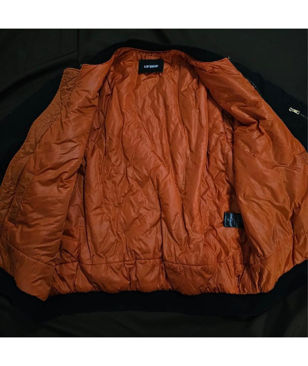 RAF SIMONS Черная полиэстеровая куртка, фото 7