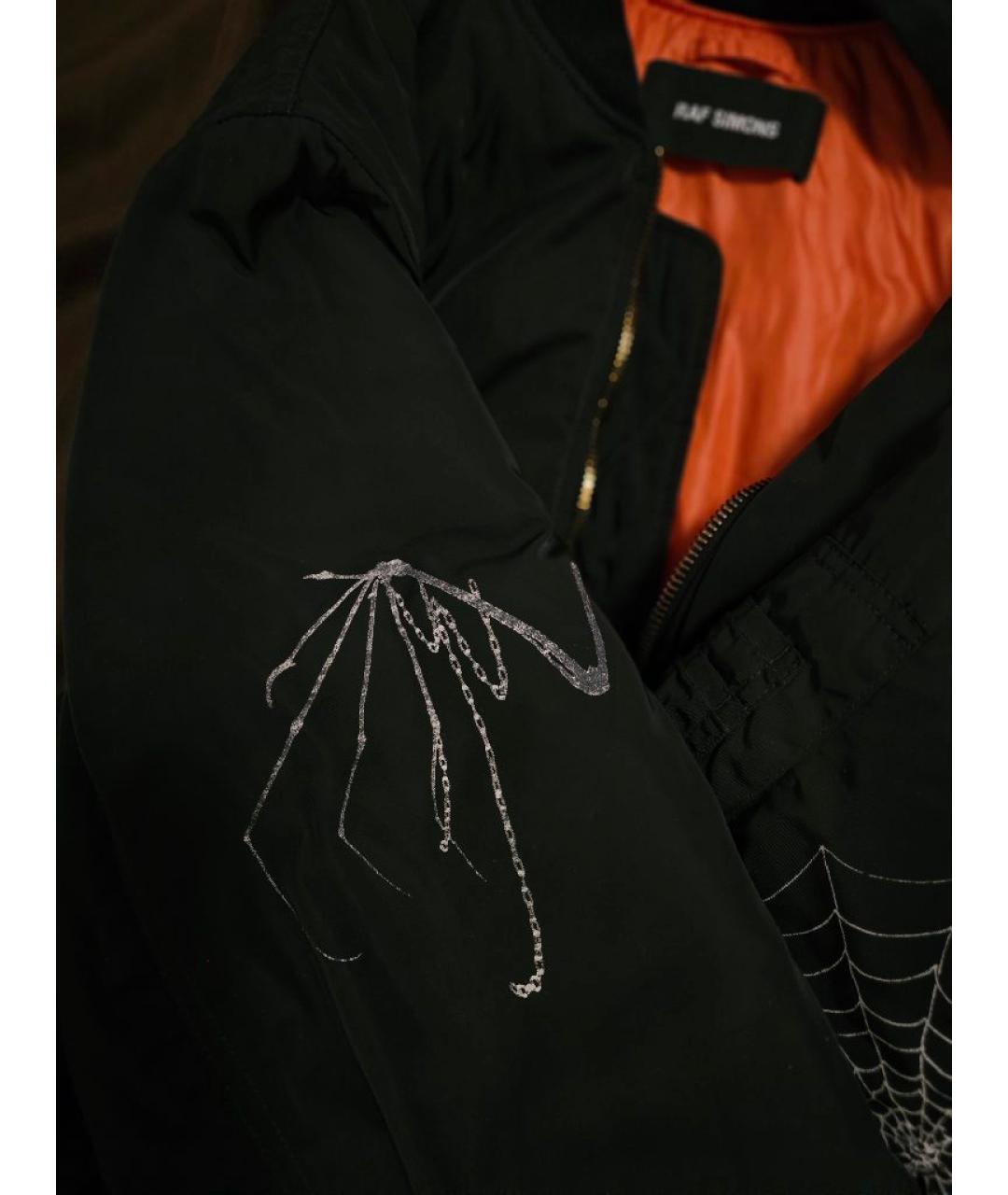 RAF SIMONS Черная полиэстеровая куртка, фото 4