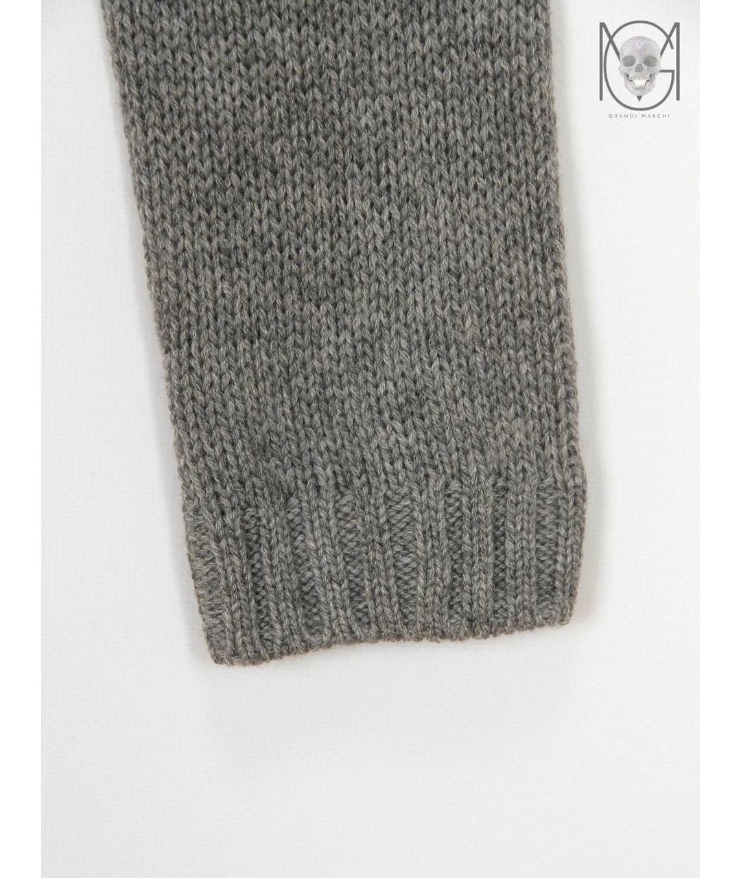 PRADA Серый кашемировый кардиган, фото 6