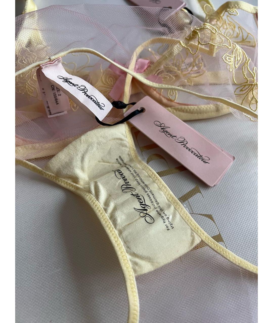 AGENT PROVOCATEUR Желтый комплекты, фото 5