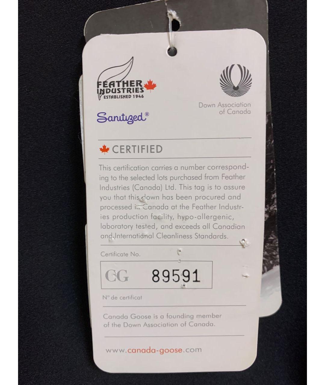 CANADA GOOSE Черные повседневные брюки, фото 4