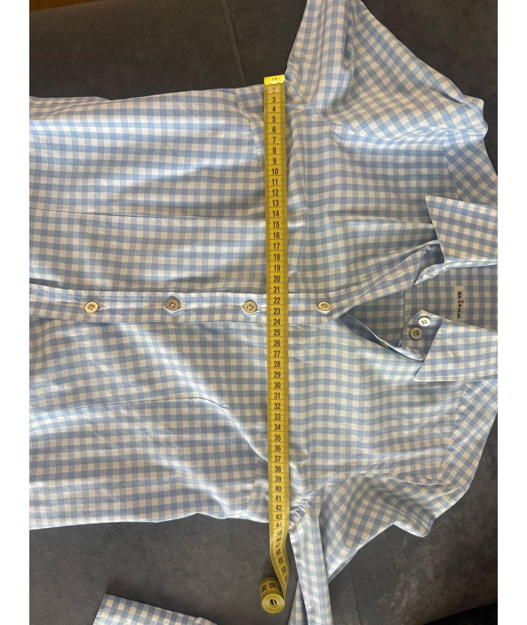 KITON Белая хлопковая рубашка, фото 6