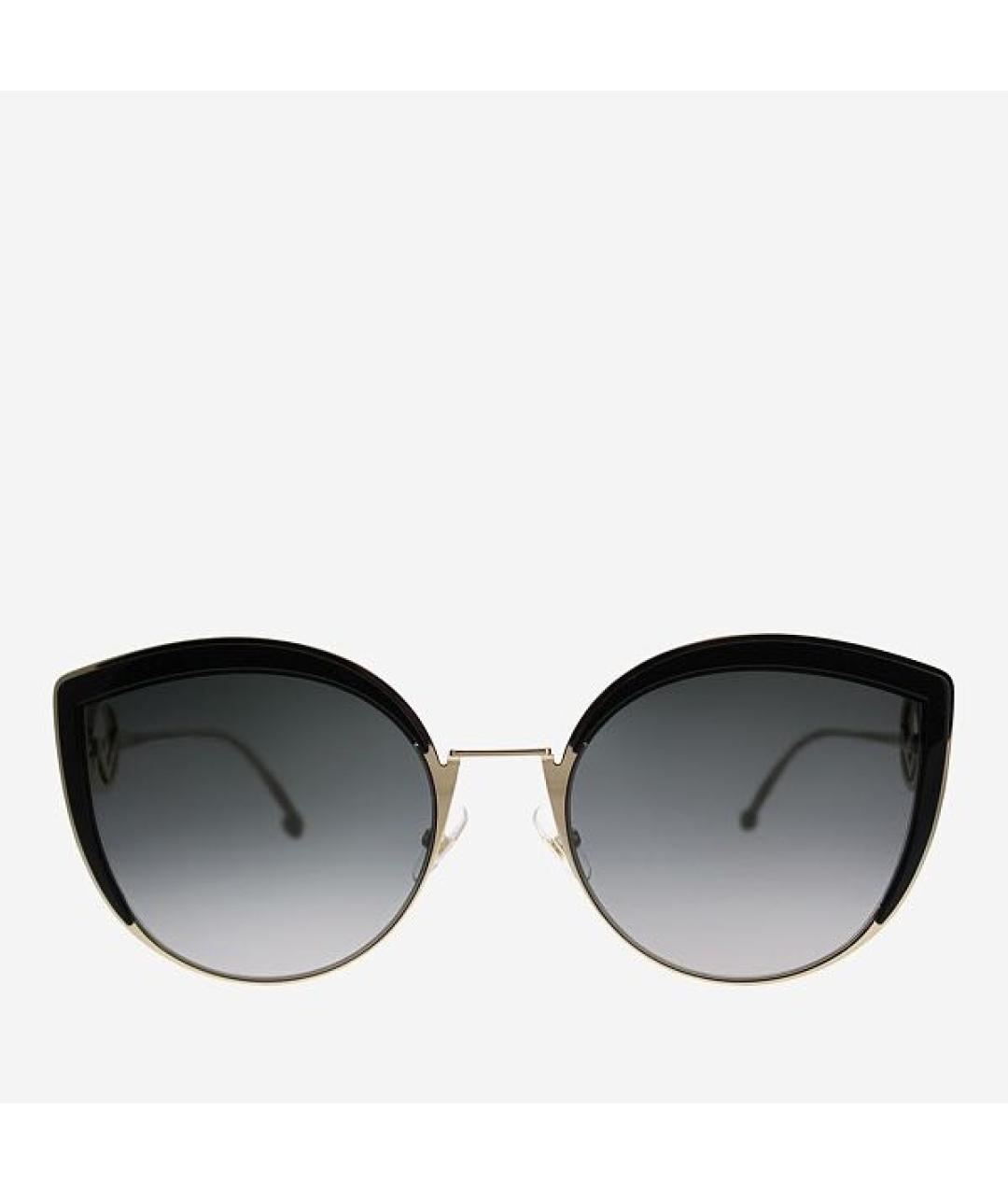 FENDI Металлические солнцезащитные очки, фото 8
