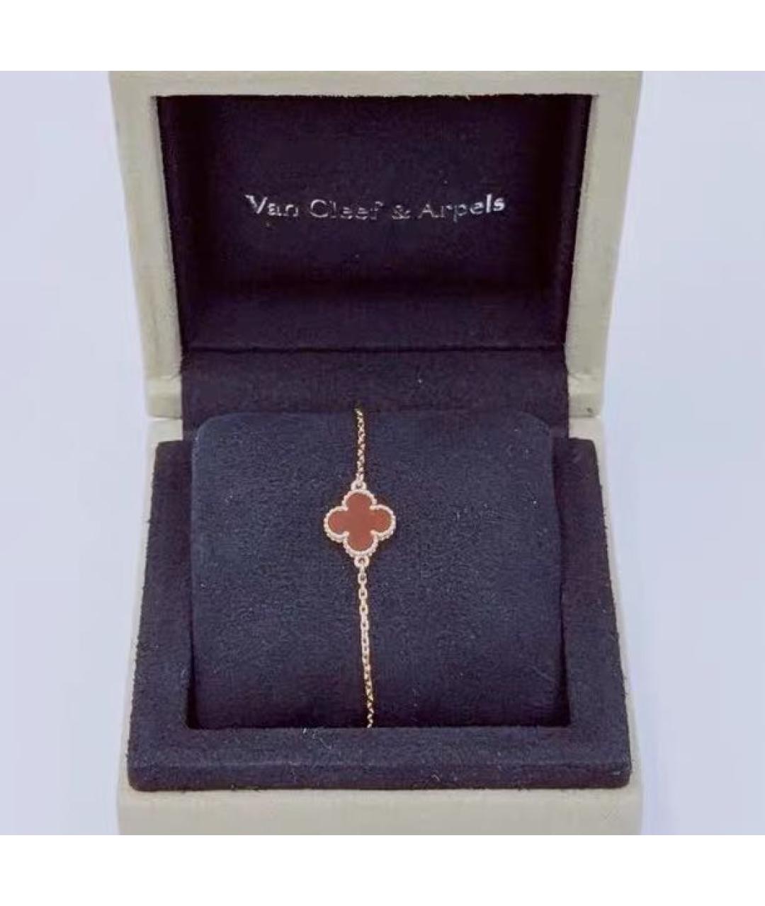 VAN CLEEF & ARPELS Красный браслет из розового золота, фото 2