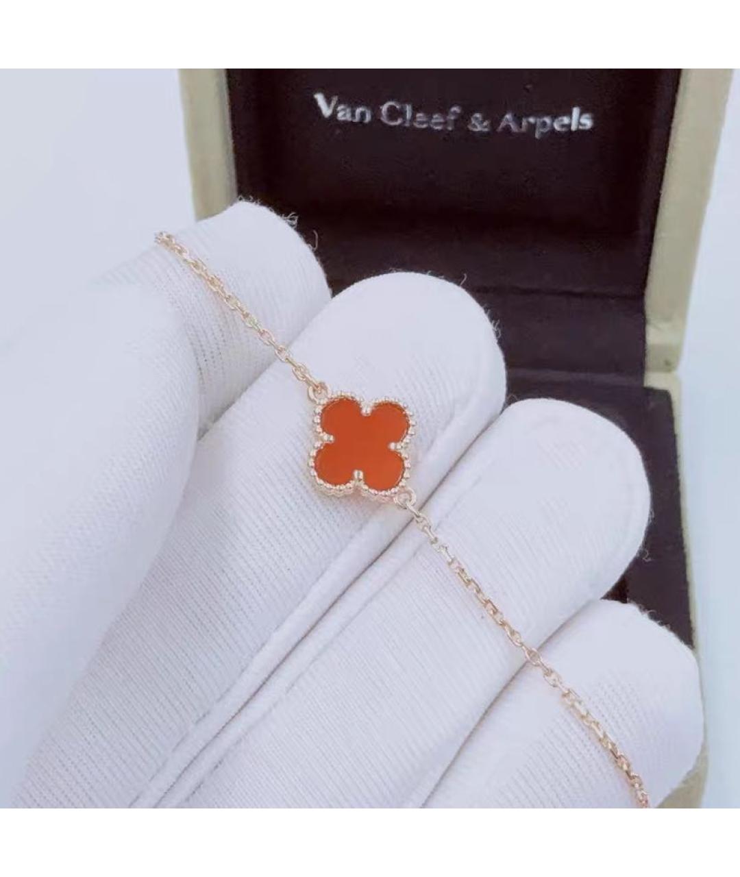 VAN CLEEF & ARPELS Красный браслет из розового золота, фото 4