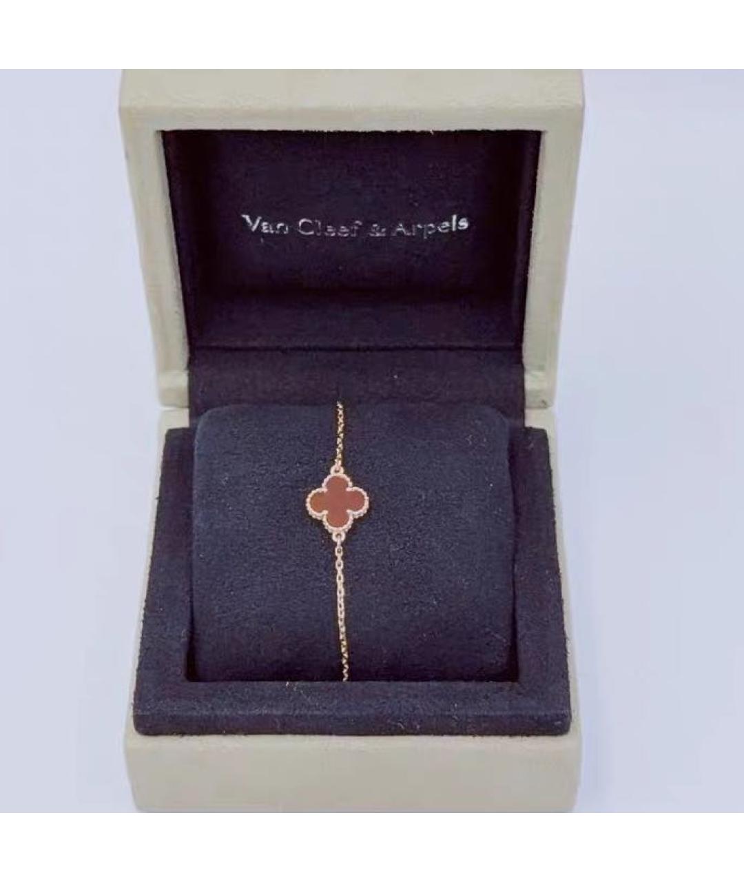 VAN CLEEF & ARPELS Красный браслет из розового золота, фото 3