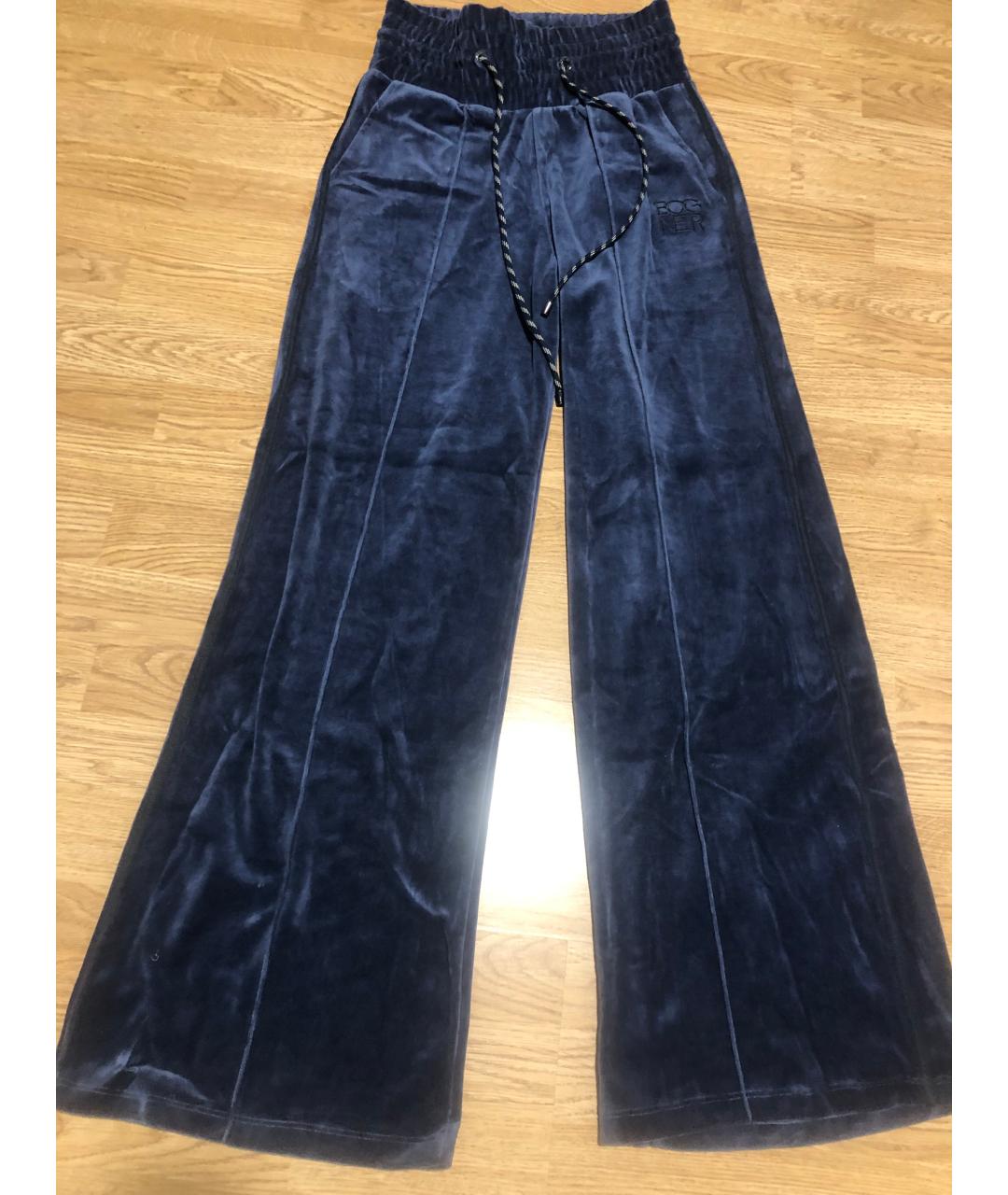 BOGNER Темно-синие хлопковые спортивные брюки и шорты, фото 4