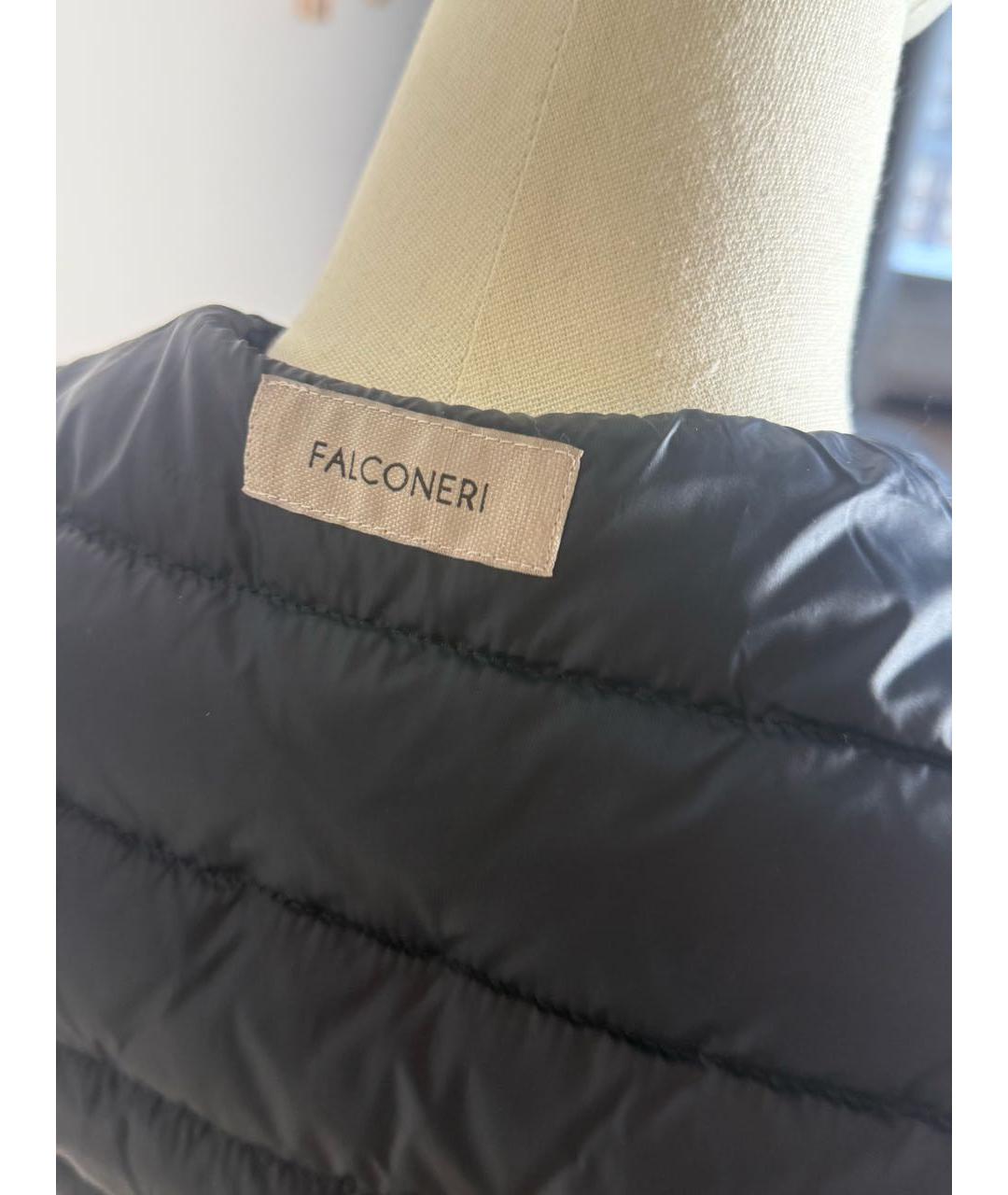 FALCONERI Темно-синий кашемировый жилет, фото 5