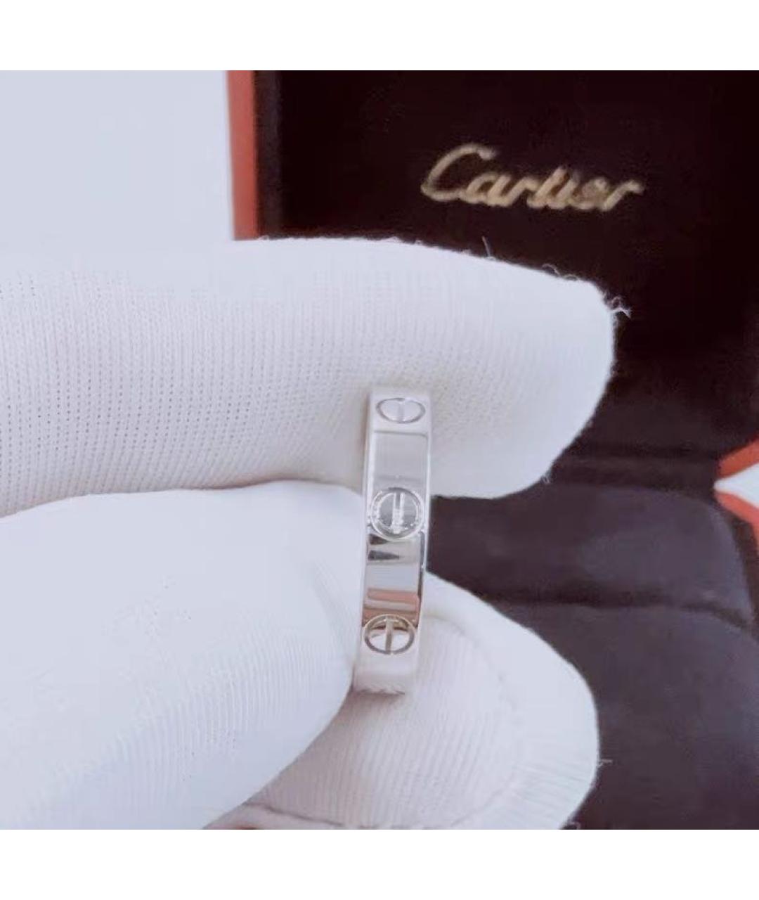 CARTIER Белое кольцо из белого золота, фото 2