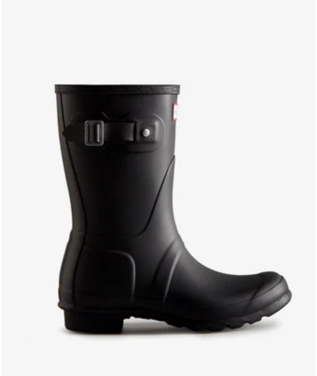 HUNTER Черные резиновые сапоги, фото 5