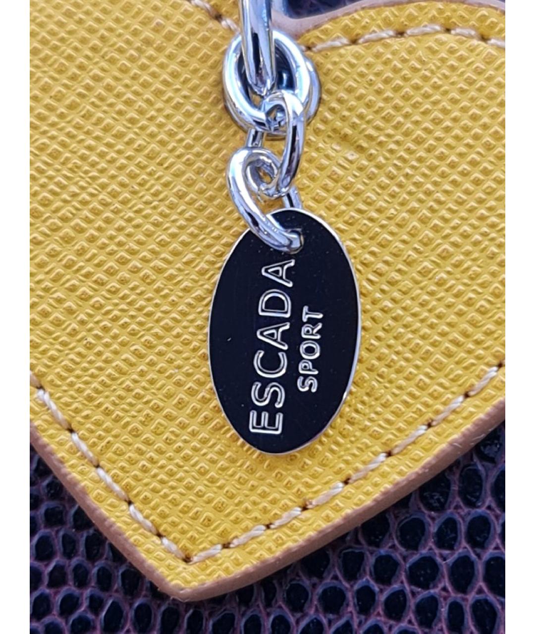 ESCADA Золотой брелок, фото 5