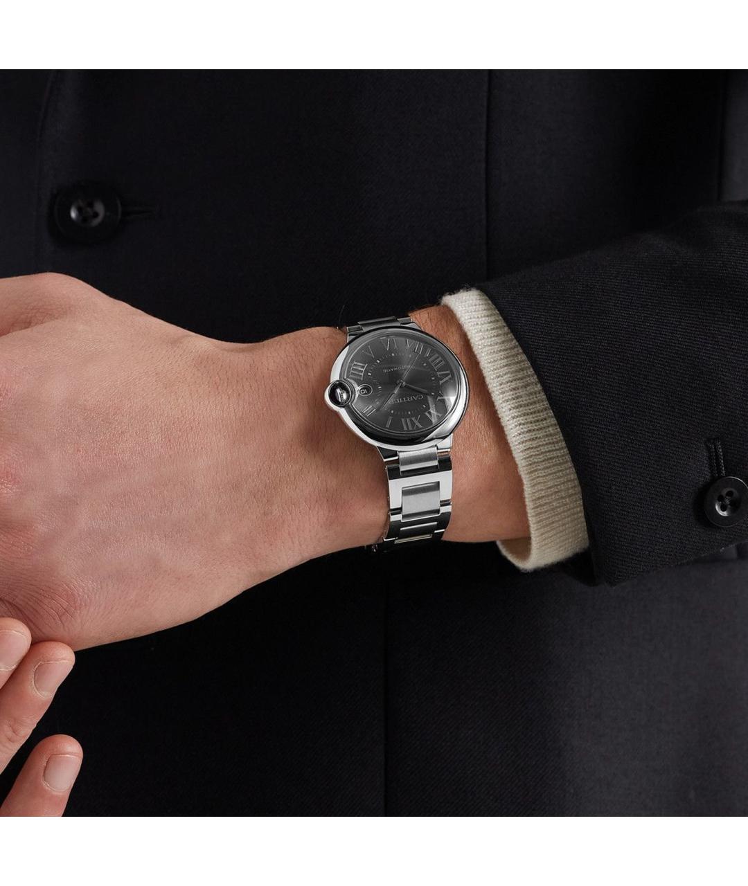 CARTIER Серебряные металлические часы, фото 5