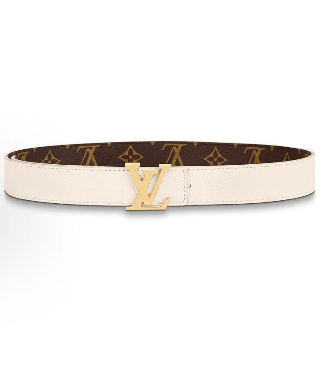 LOUIS VUITTON Бежевый ремень, фото 2