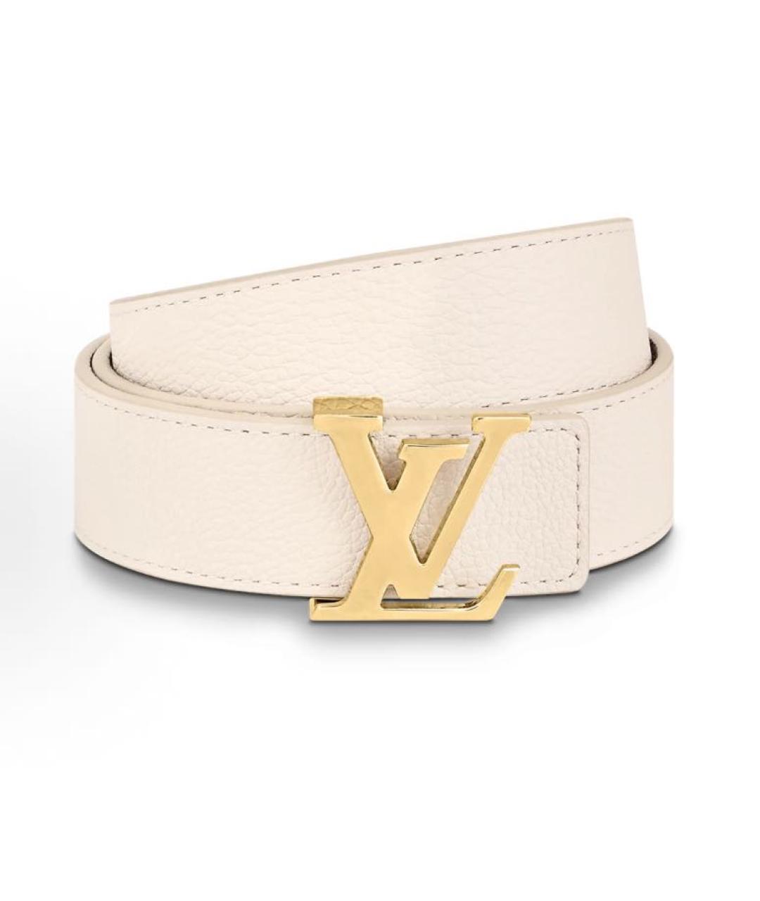 LOUIS VUITTON Бежевый ремень, фото 3