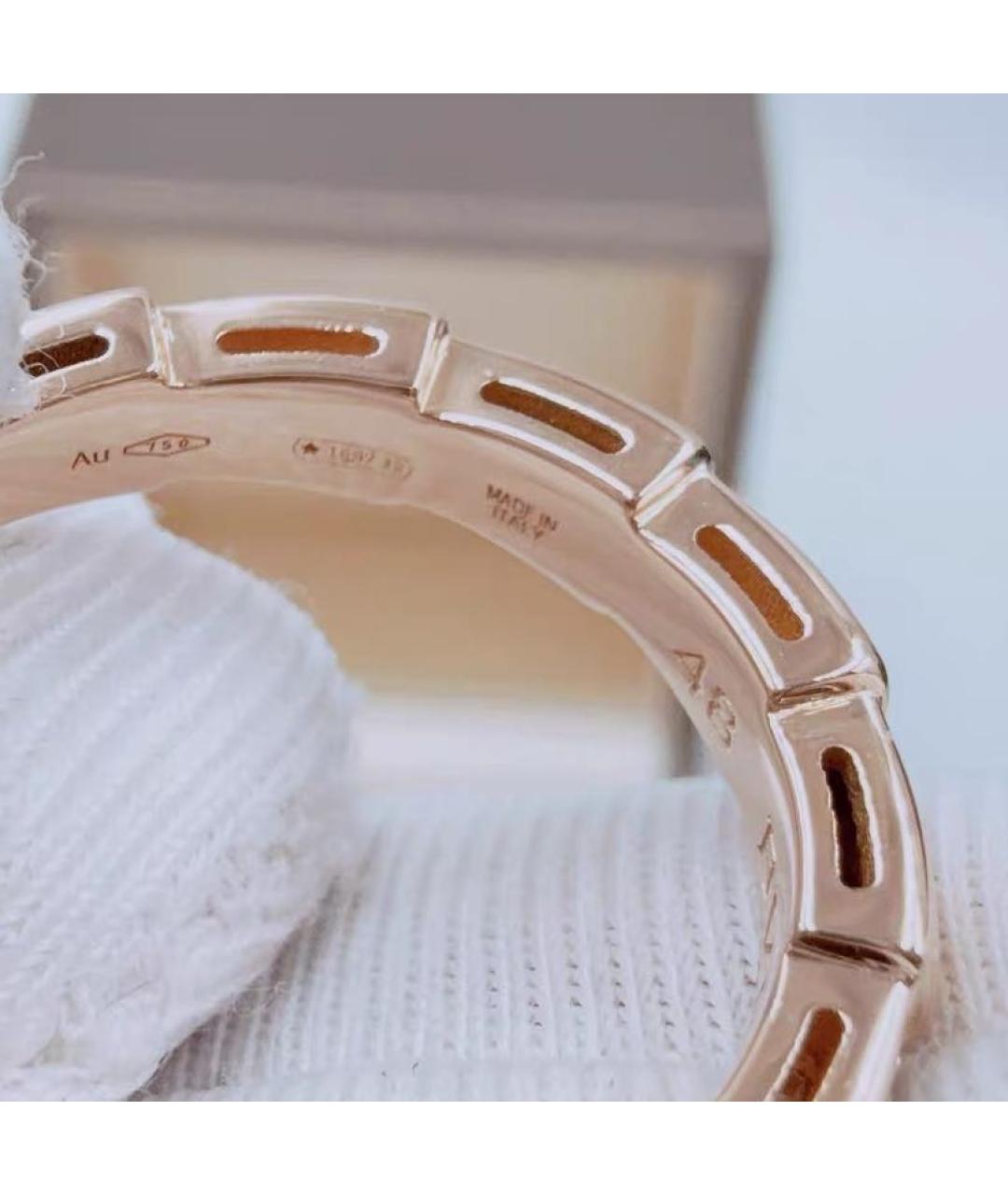 BVLGARI Розовое кольцо из розового золота, фото 7