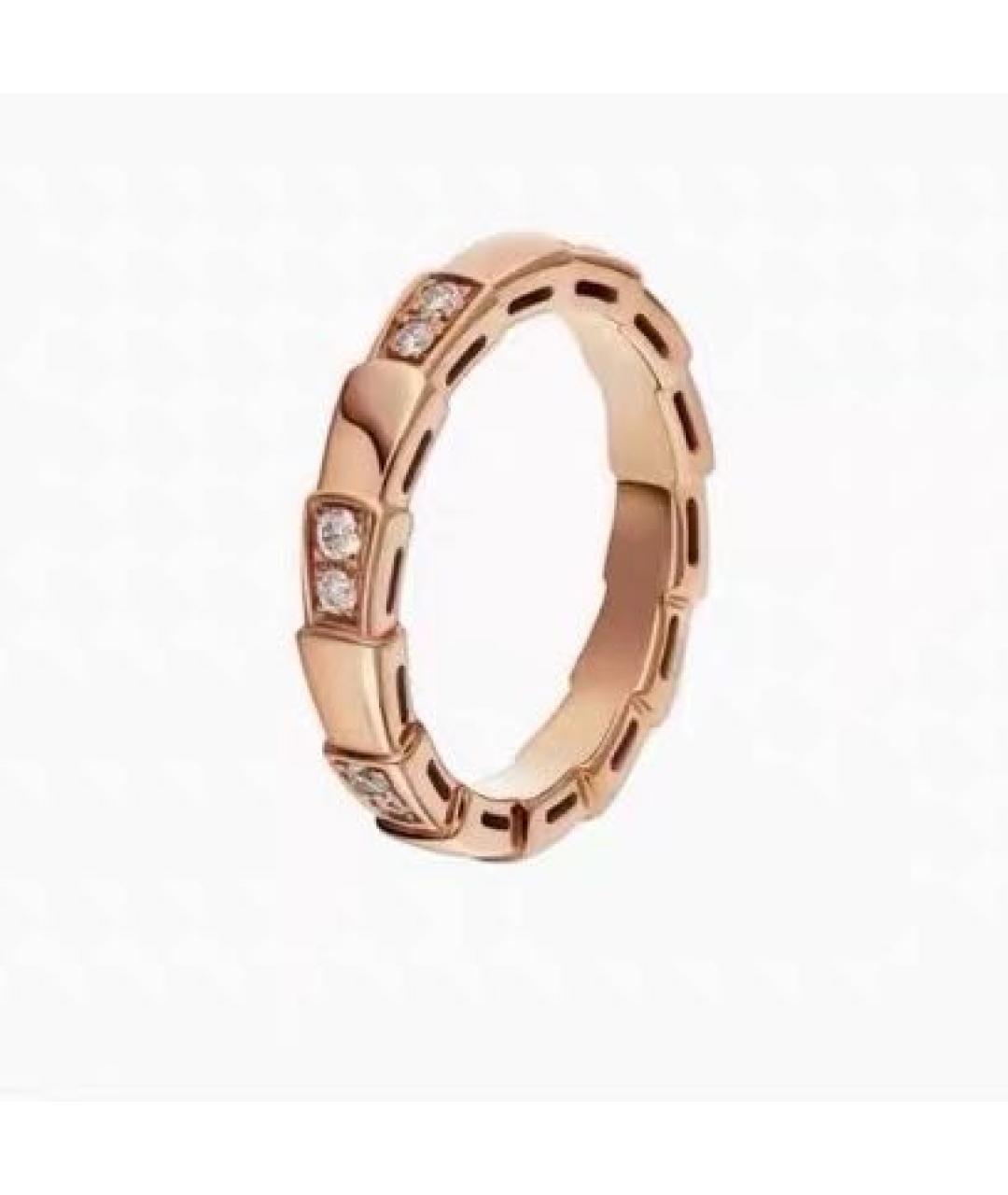 BVLGARI Розовое кольцо из розового золота, фото 8