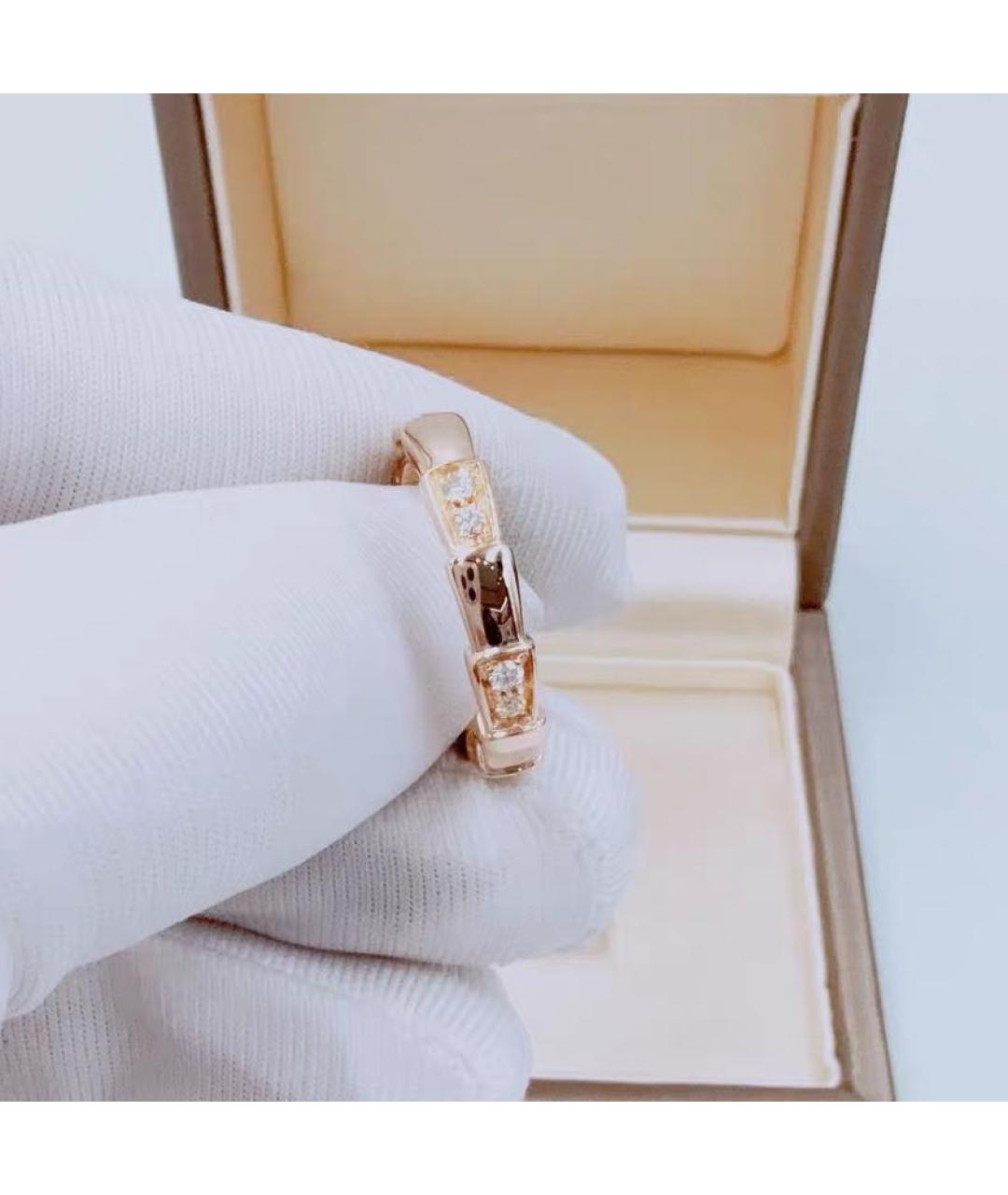 BVLGARI Розовое кольцо из розового золота, фото 6