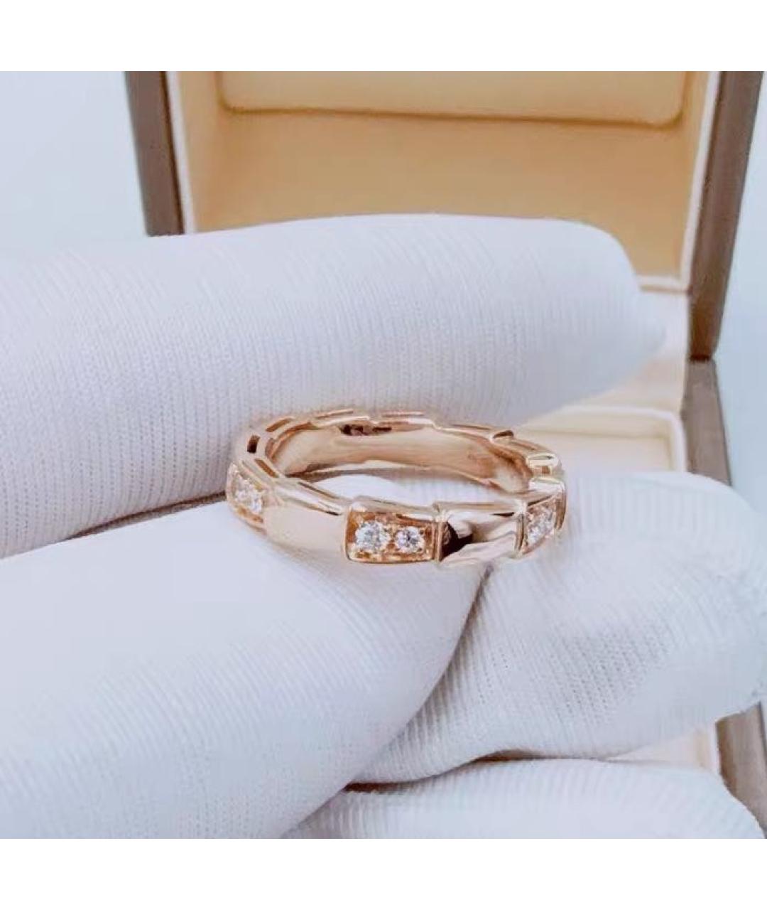BVLGARI Розовое кольцо из розового золота, фото 4