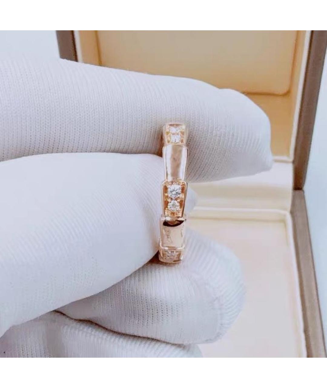BVLGARI Розовое кольцо из розового золота, фото 3