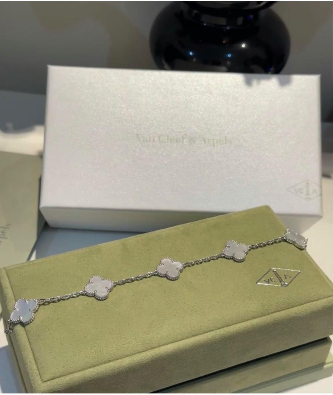 VAN CLEEF & ARPELS Белый браслет из белого золота, фото 4