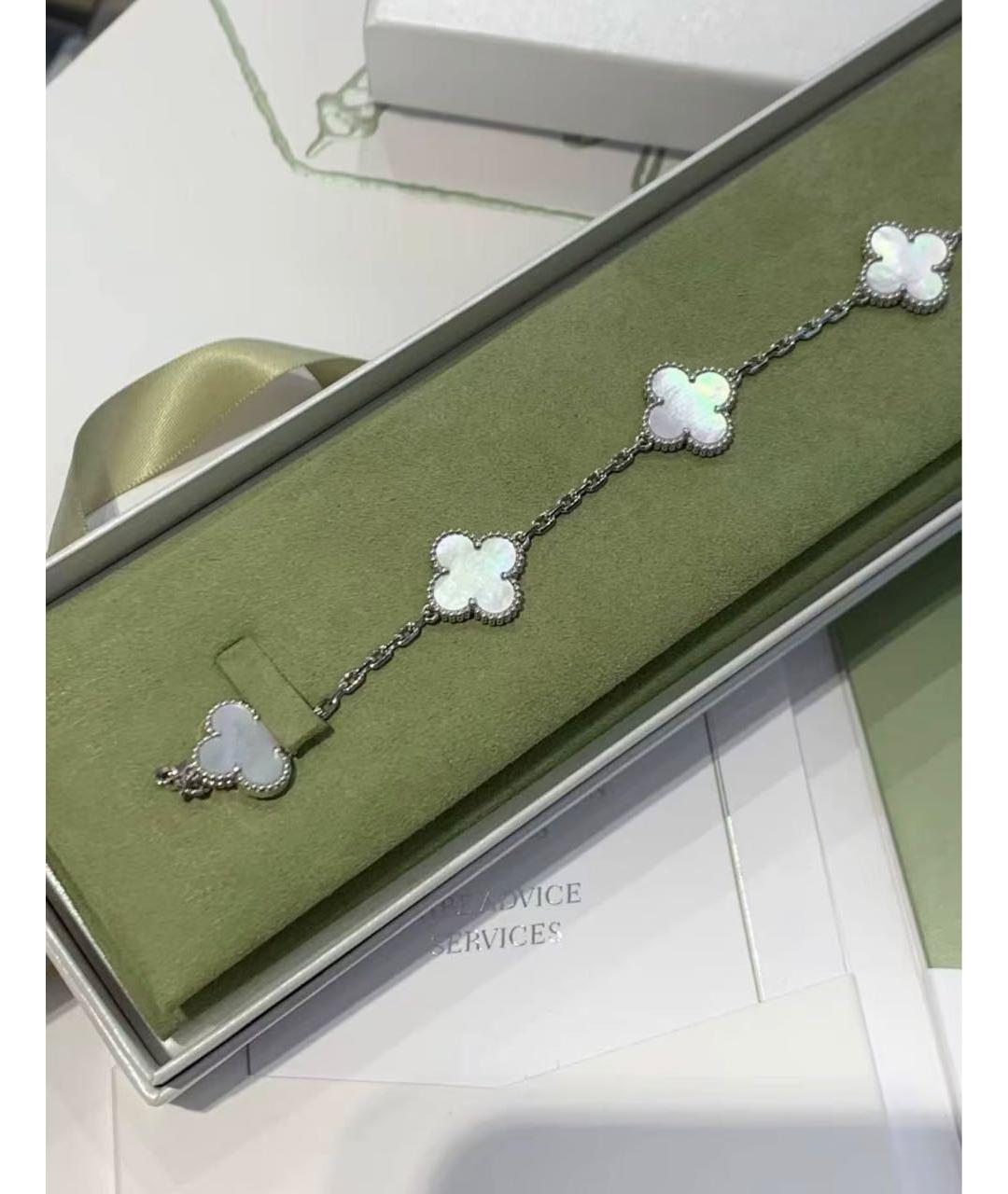 VAN CLEEF & ARPELS Белый браслет из белого золота, фото 6