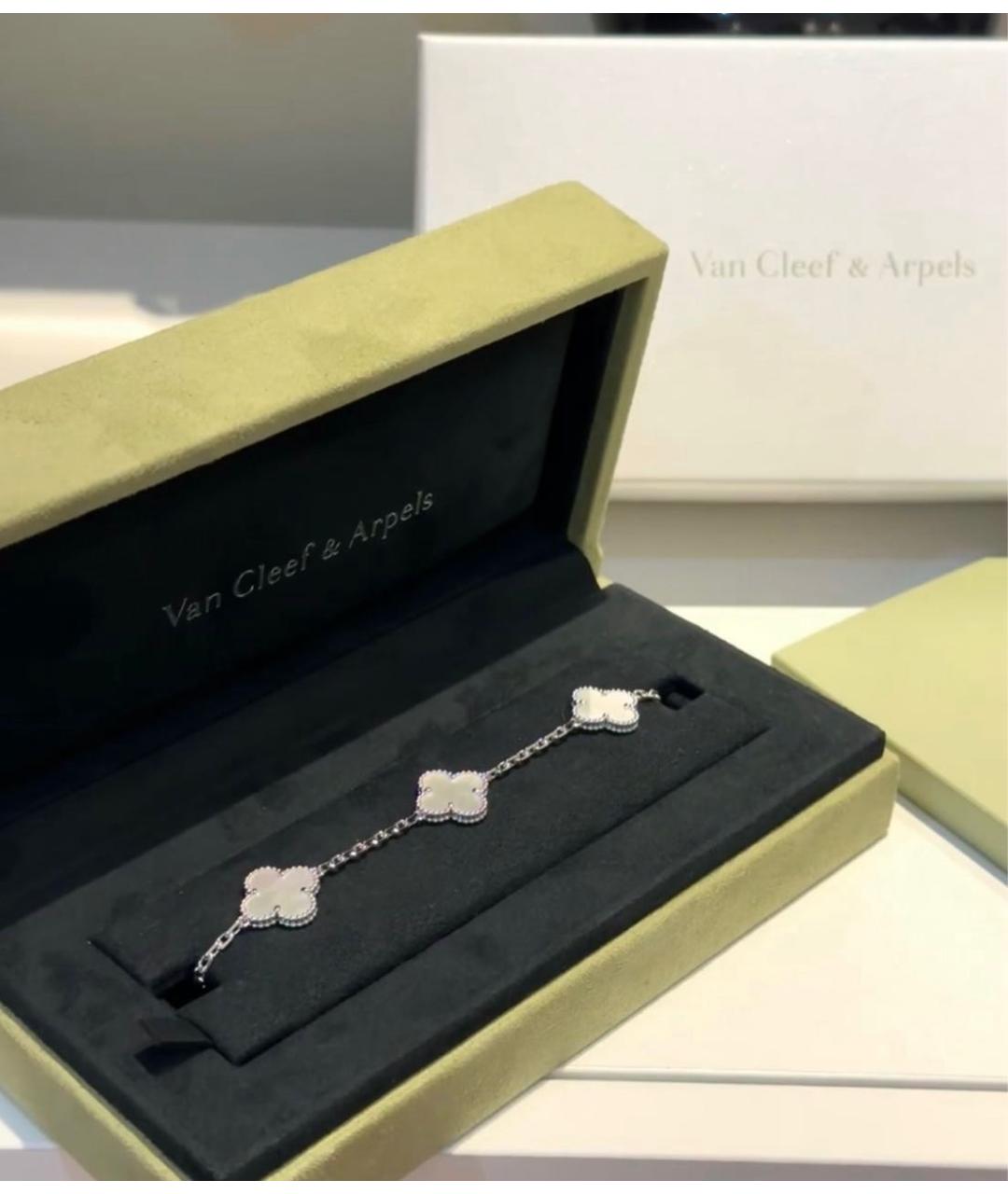 VAN CLEEF & ARPELS Белый браслет из белого золота, фото 3