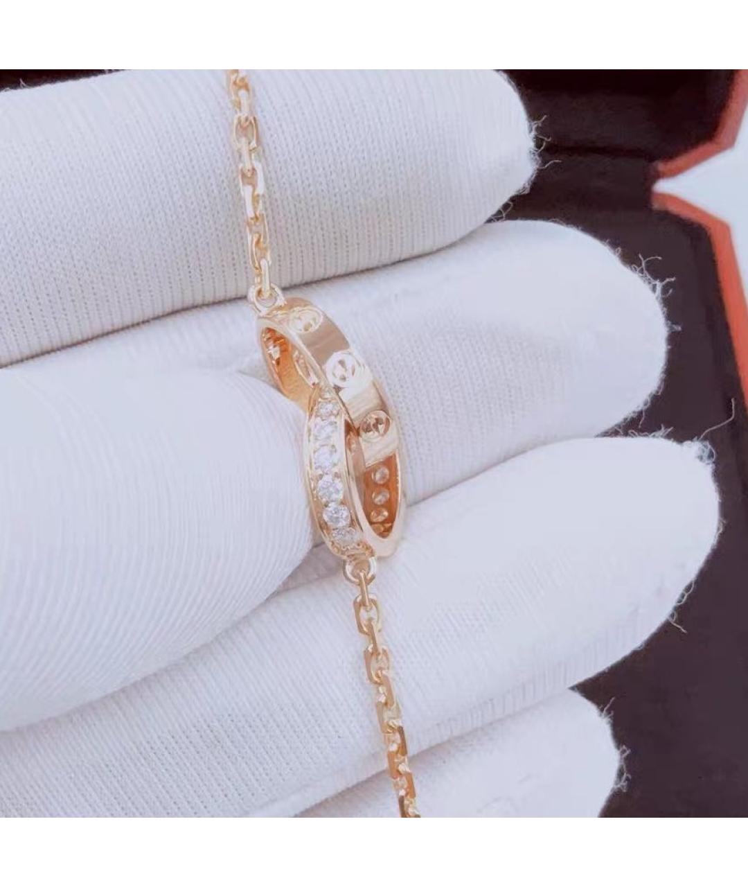 CARTIER Розовое колье из розового золота, фото 6