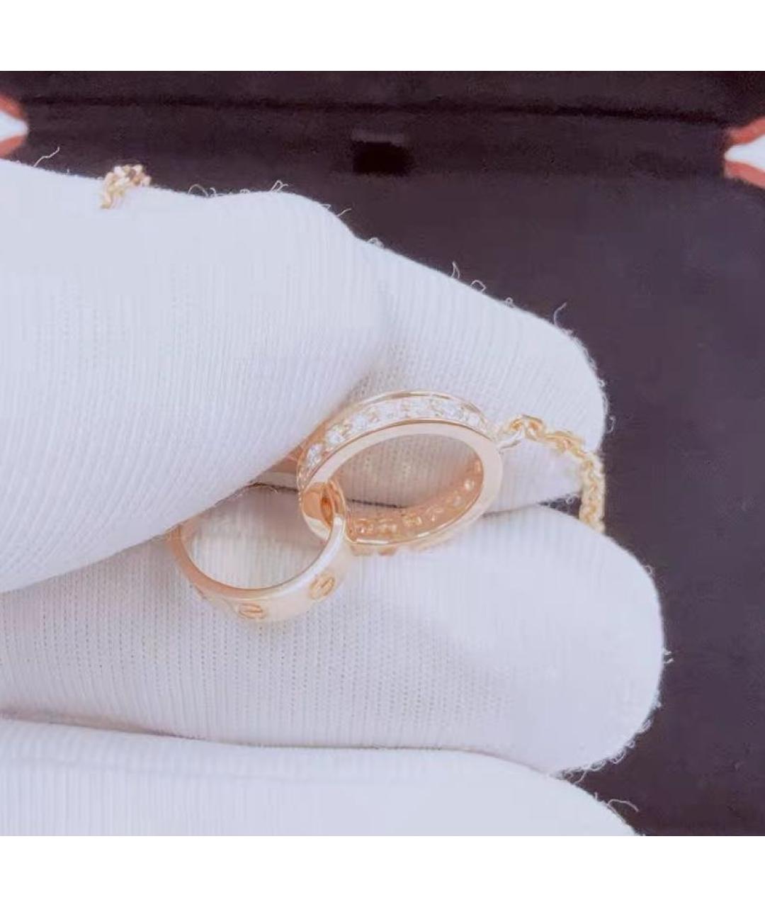 CARTIER Розовое колье из розового золота, фото 5