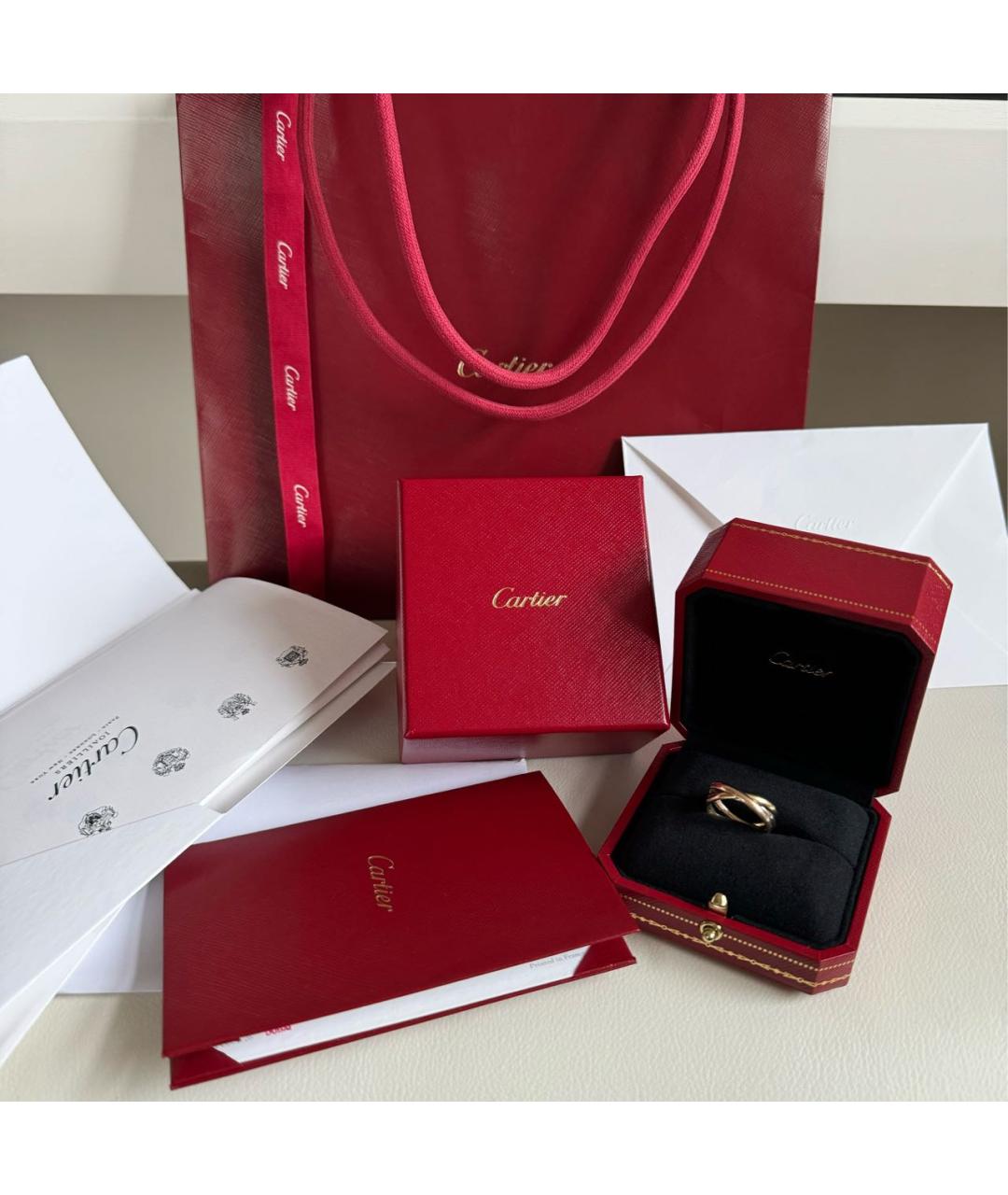 CARTIER Мульти кольцо из розового золота, фото 2