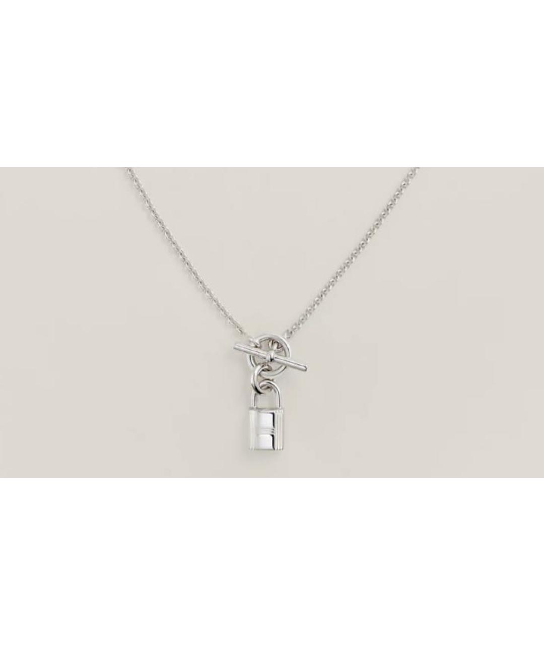 HERMES Серебряная серебряная подвеска, фото 2