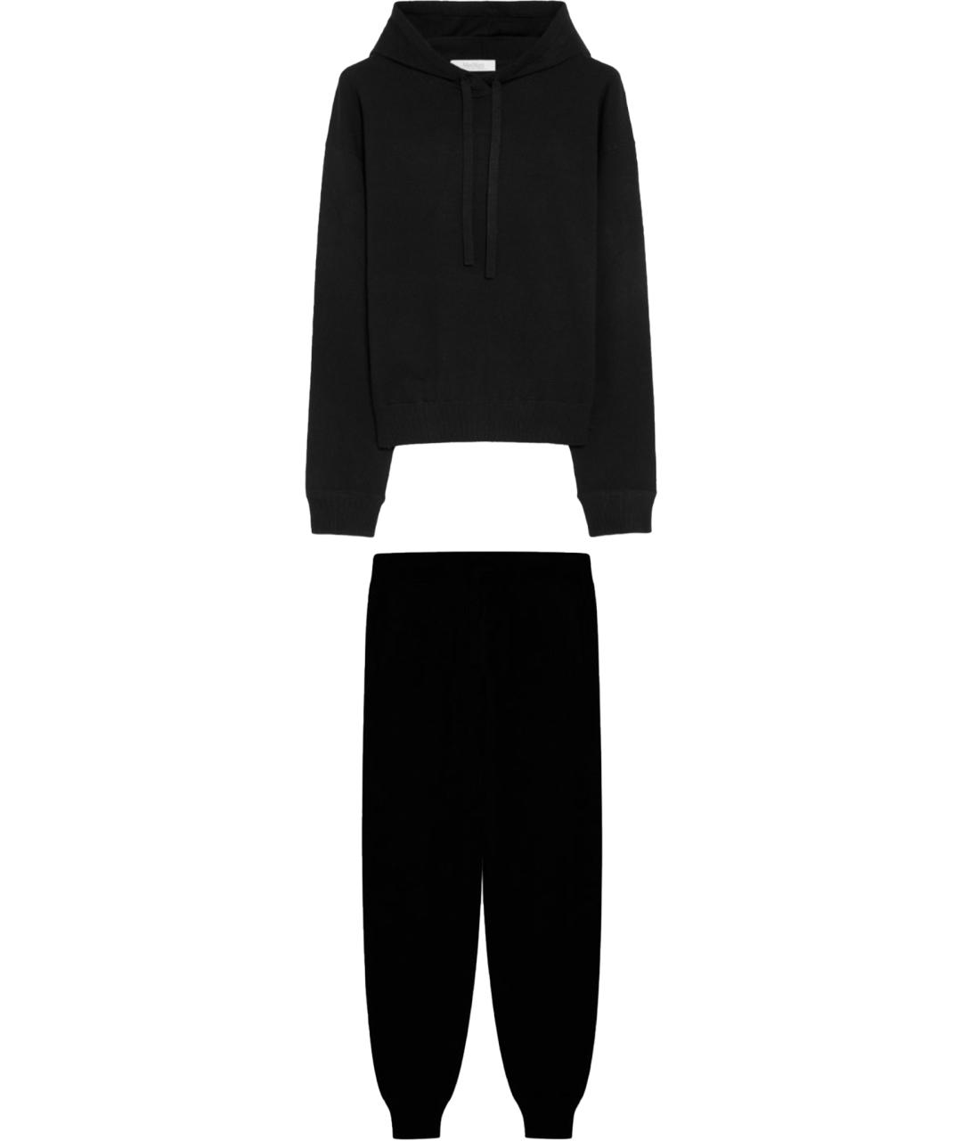 MAX MARA Черный вискозный спортивные костюмы, фото 1