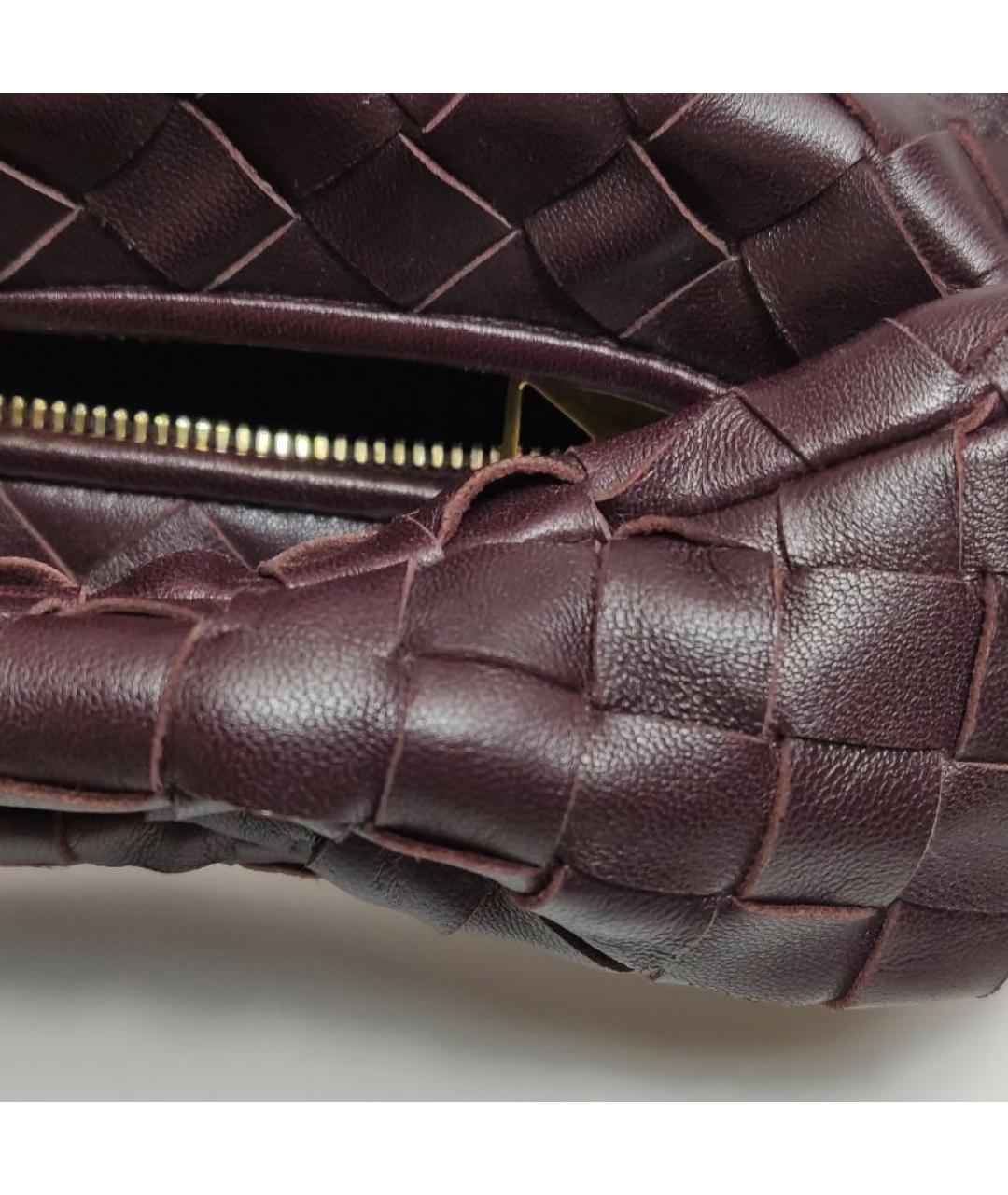 BOTTEGA VENETA Коричневая кожаная сумка с короткими ручками, фото 8
