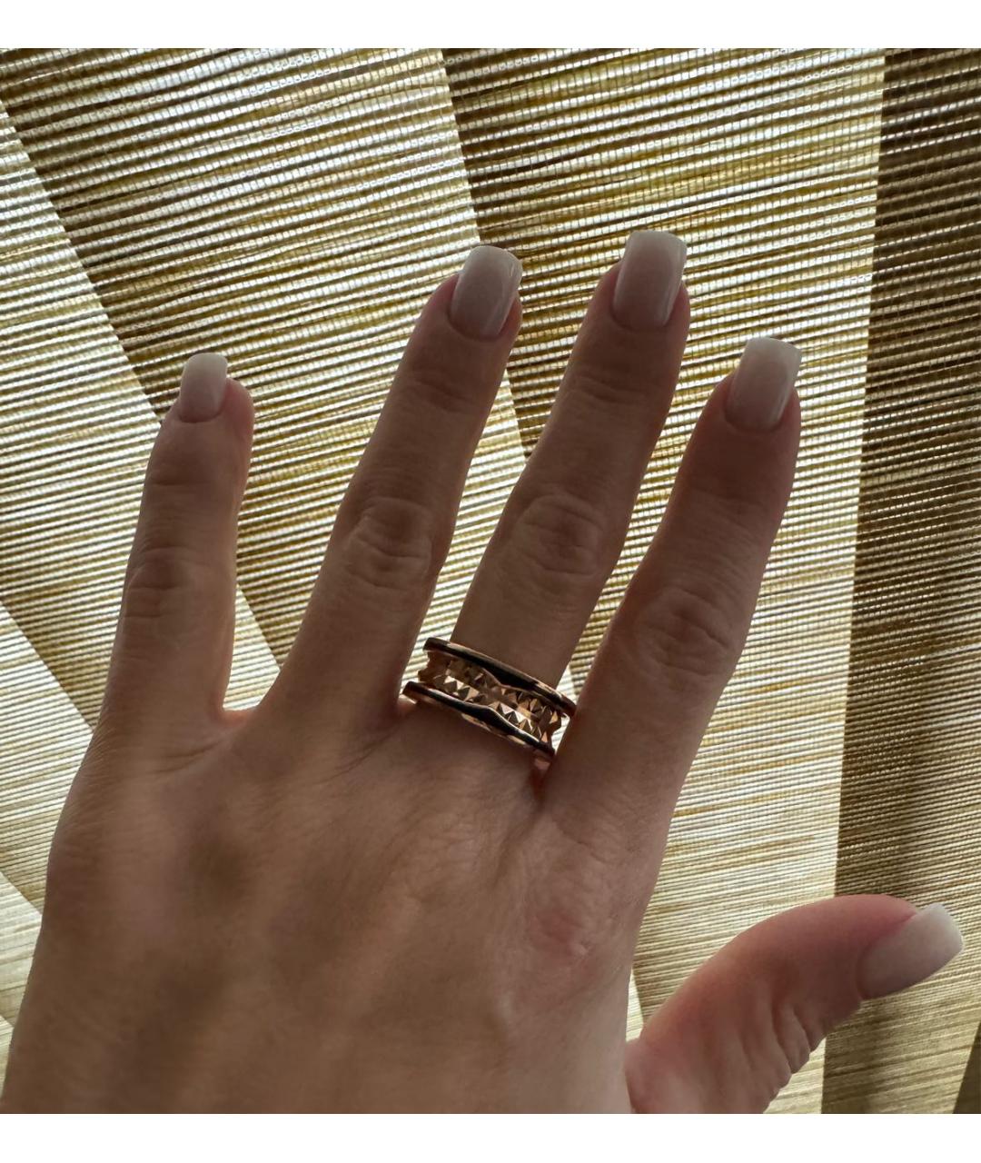 BVLGARI Золотое кольцо из розового золота, фото 8