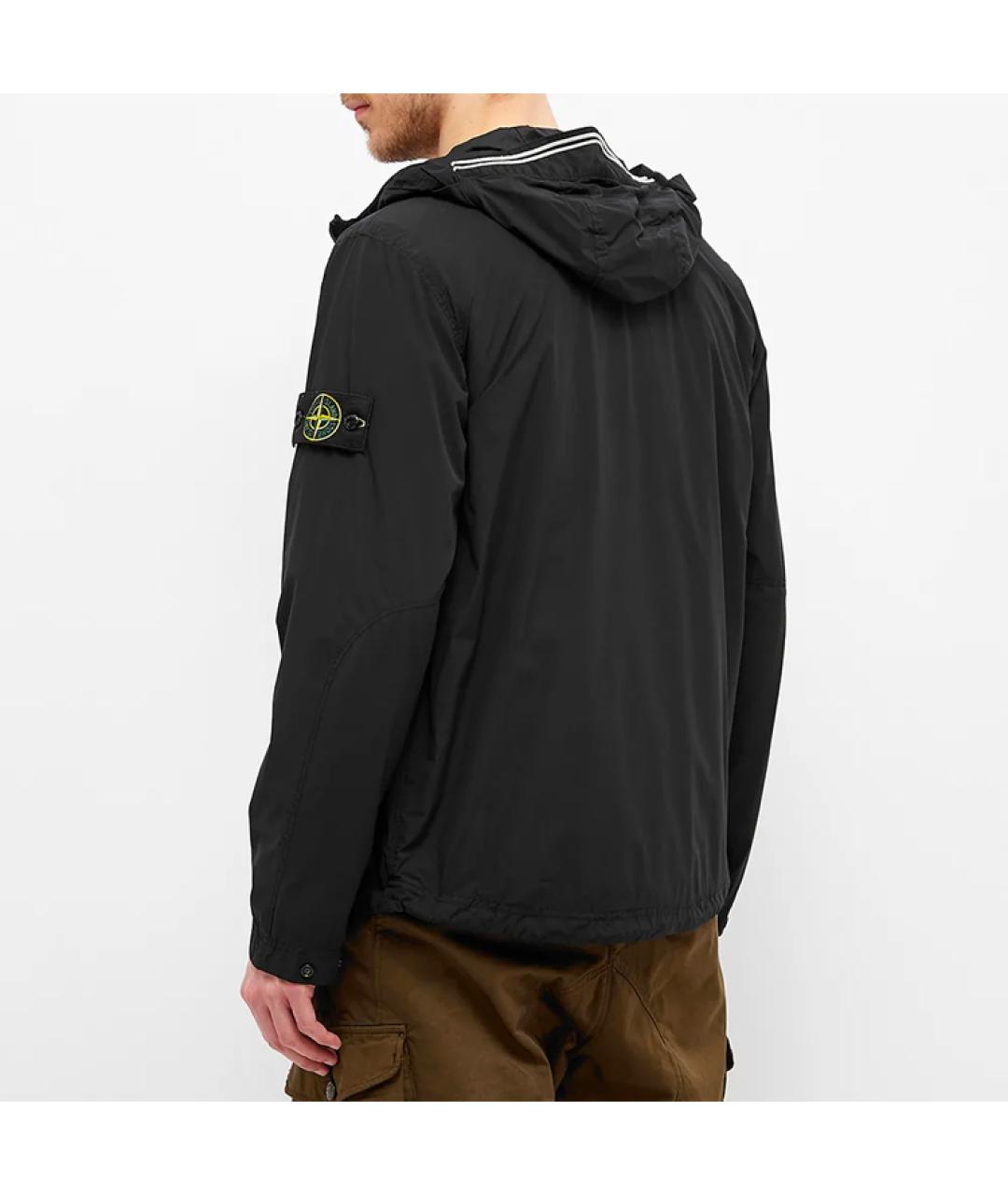STONE ISLAND Черная куртка, фото 3