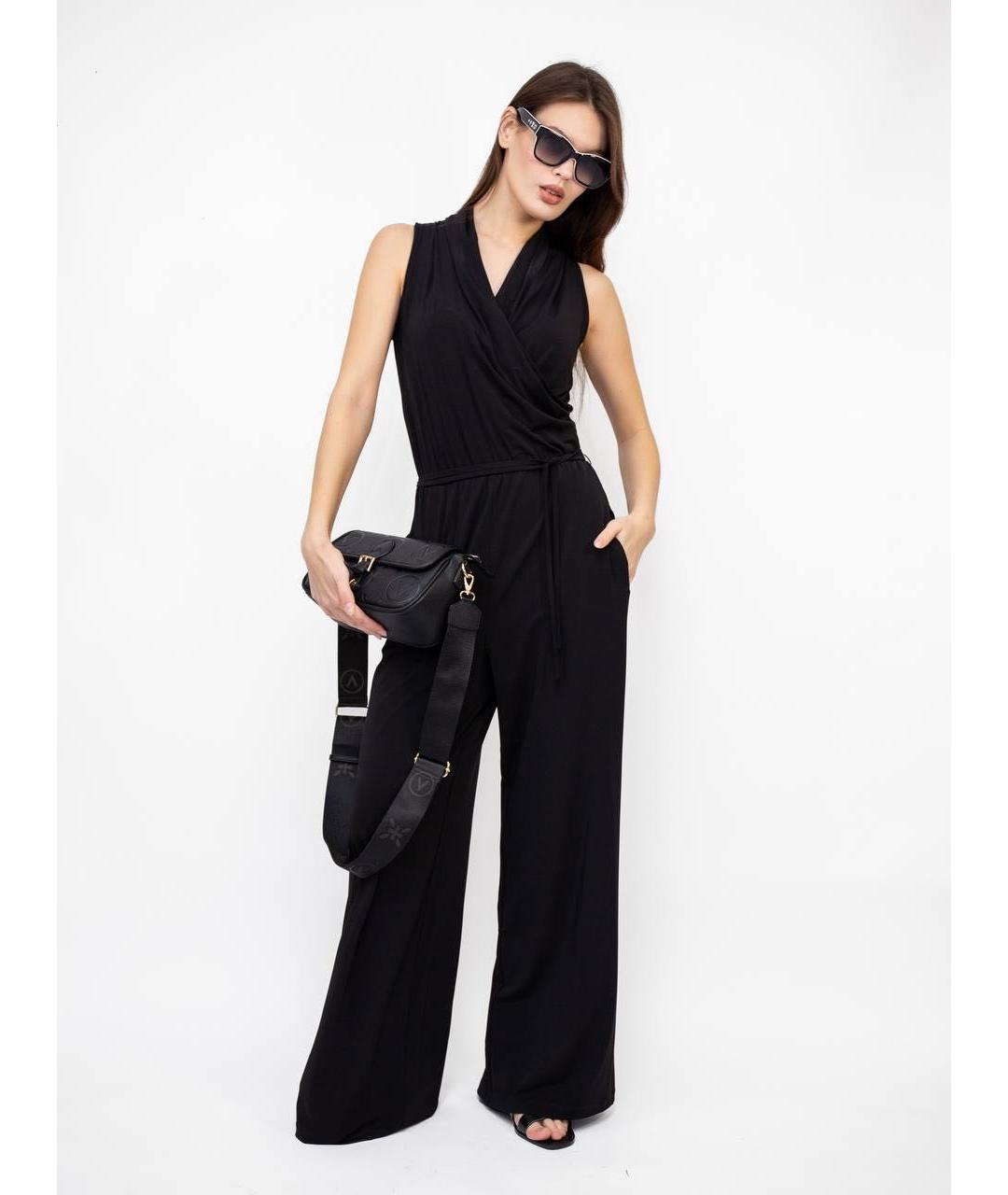 WEEKEND MAX MARA Черный комбинезон, фото 2