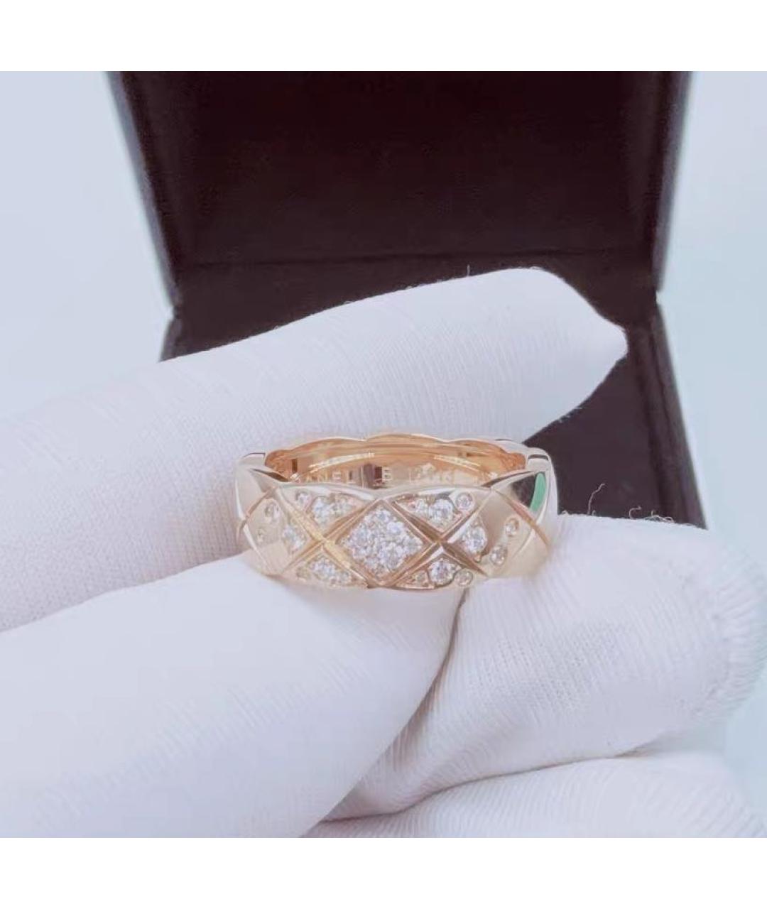 CHANEL Розовое кольцо из розового золота, фото 2