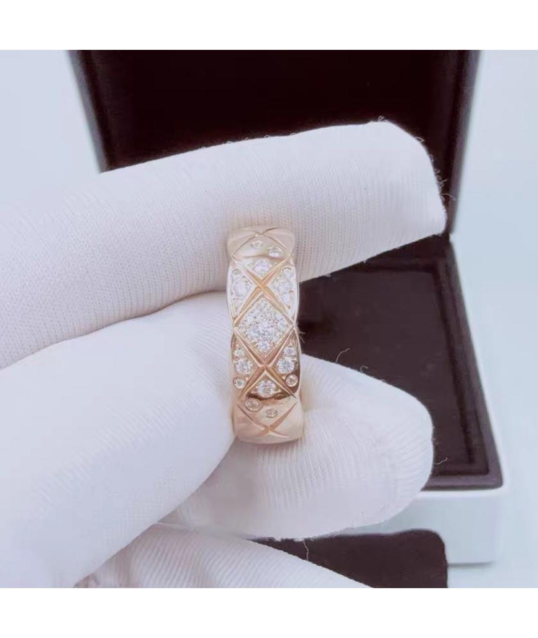 CHANEL Розовое кольцо из розового золота, фото 3