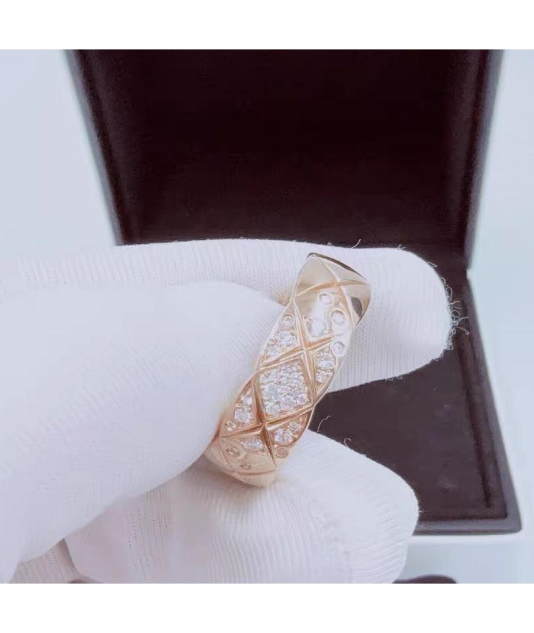 CHANEL Розовое кольцо из розового золота, фото 5