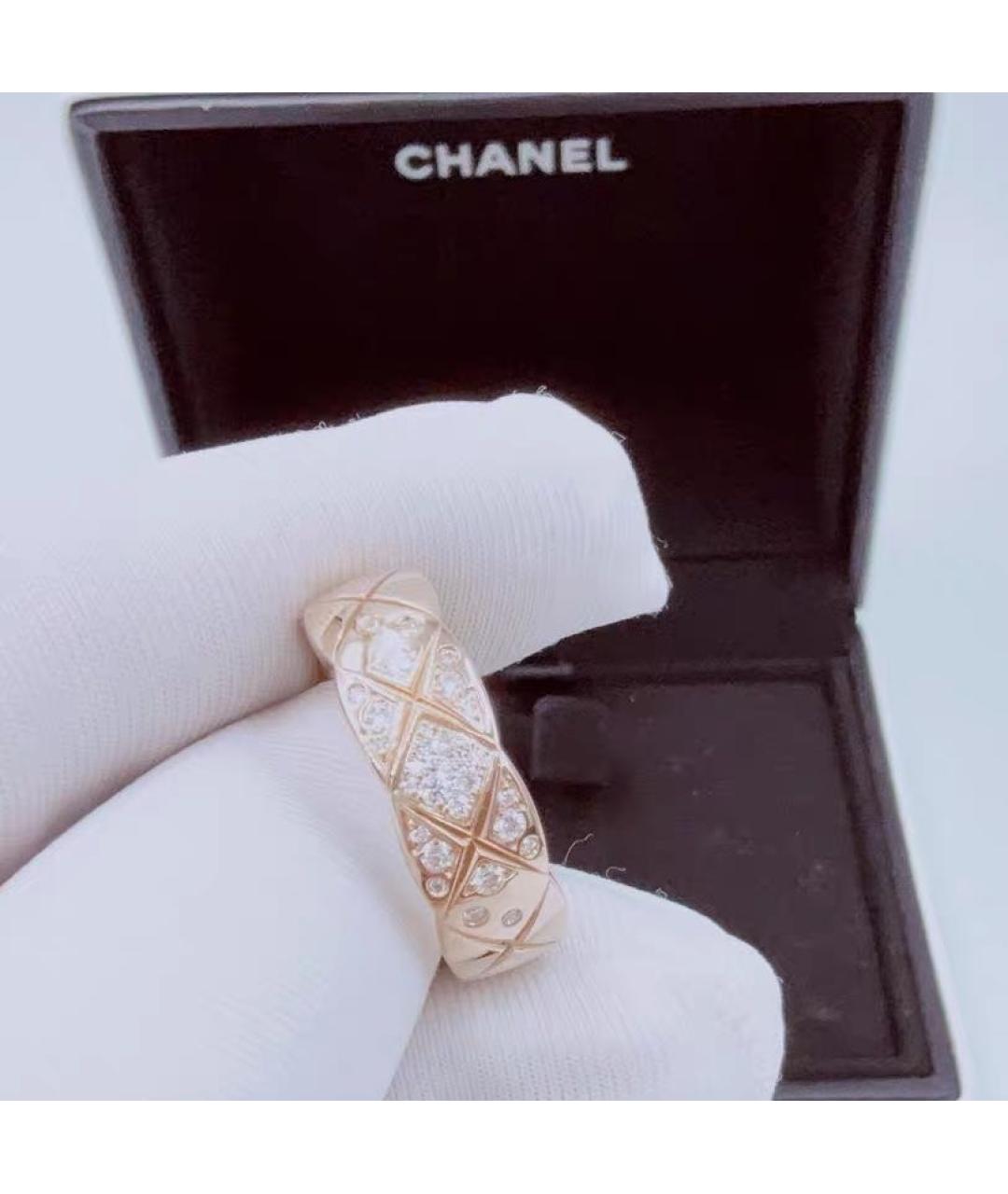CHANEL Розовое кольцо из розового золота, фото 4