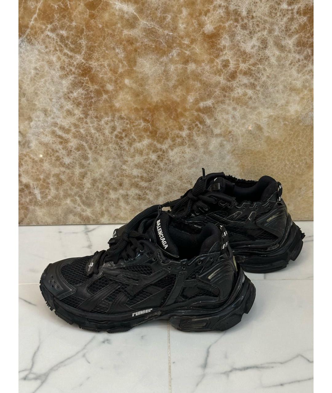 BALENCIAGA Черные кроссовки, фото 7