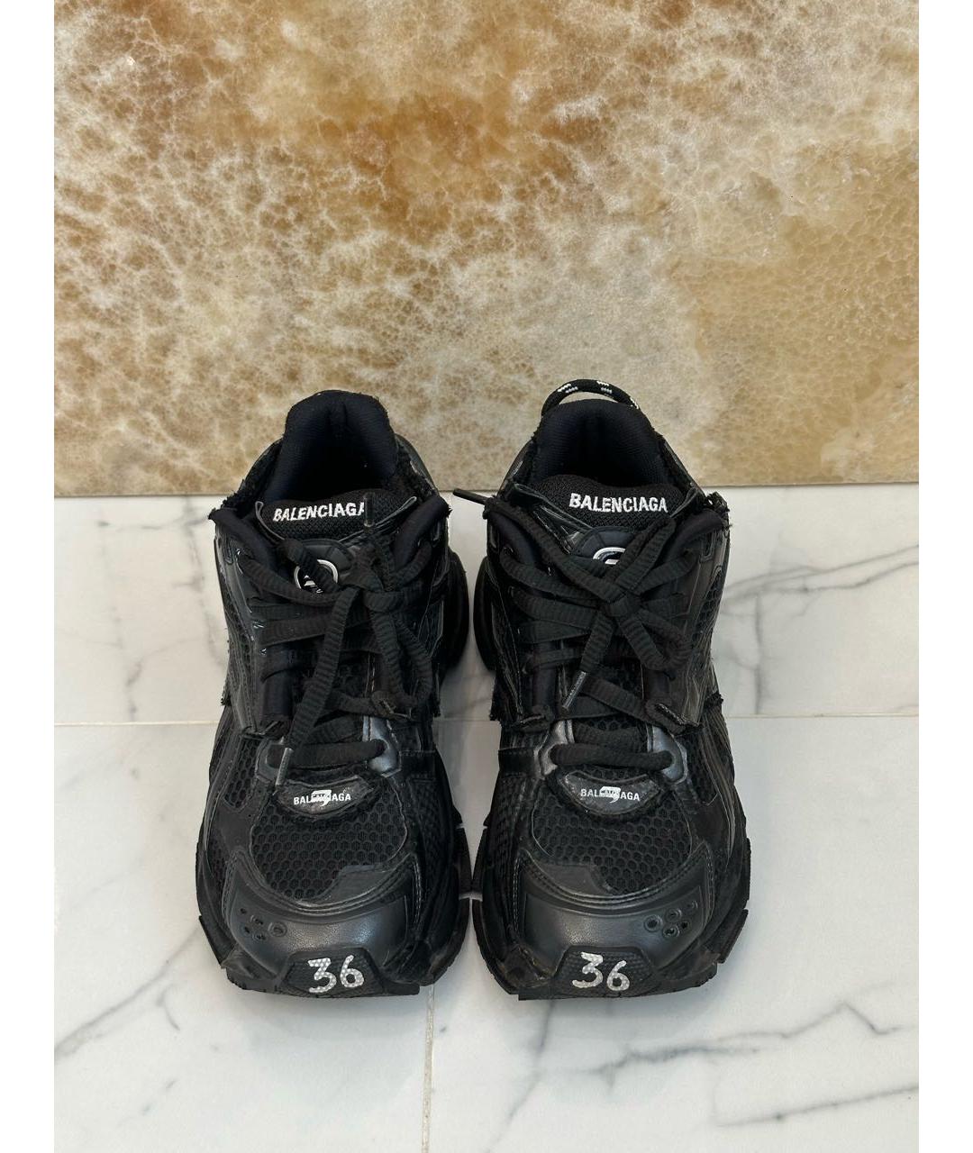 BALENCIAGA Черные кроссовки, фото 5