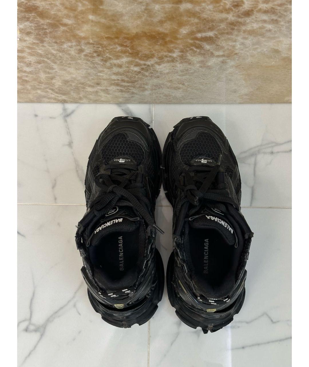 BALENCIAGA Черные кроссовки, фото 4