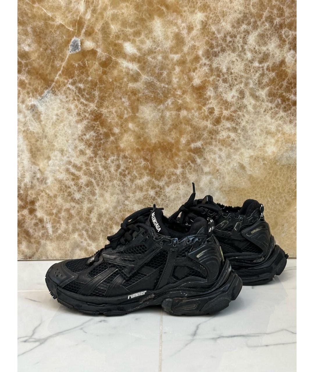 BALENCIAGA Черные кроссовки, фото 2