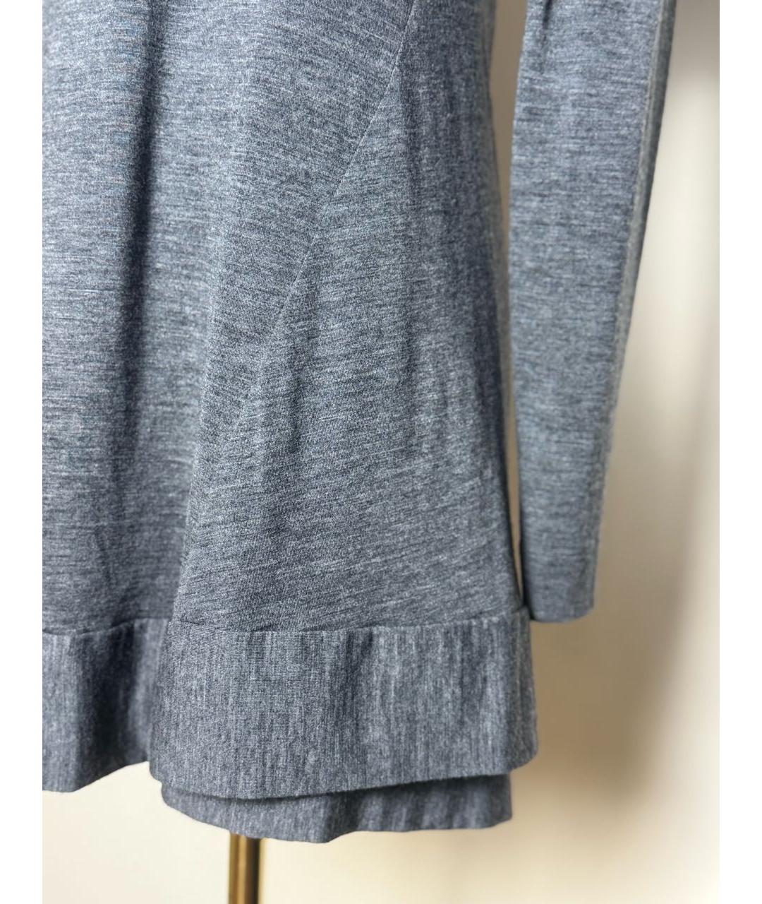 BRUNELLO CUCINELLI Серый шерстяной джемпер / свитер, фото 2