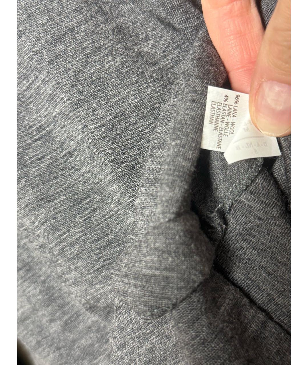 BRUNELLO CUCINELLI Серый шерстяной джемпер / свитер, фото 4