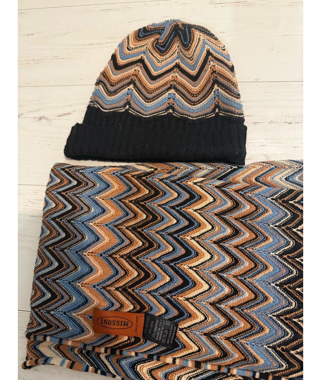 MISSONI Мульти шерстяная шапка, фото 4