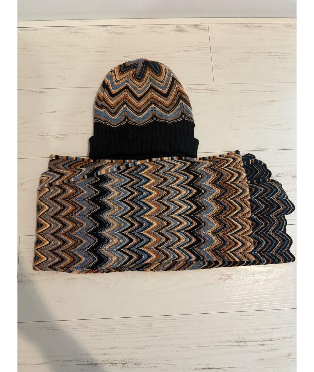 MISSONI Мульти шерстяная шапка, фото 2