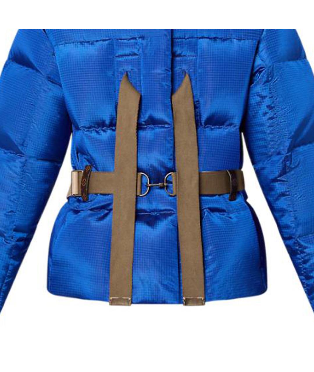 LOUIS VUITTON Синий пуховик, фото 2