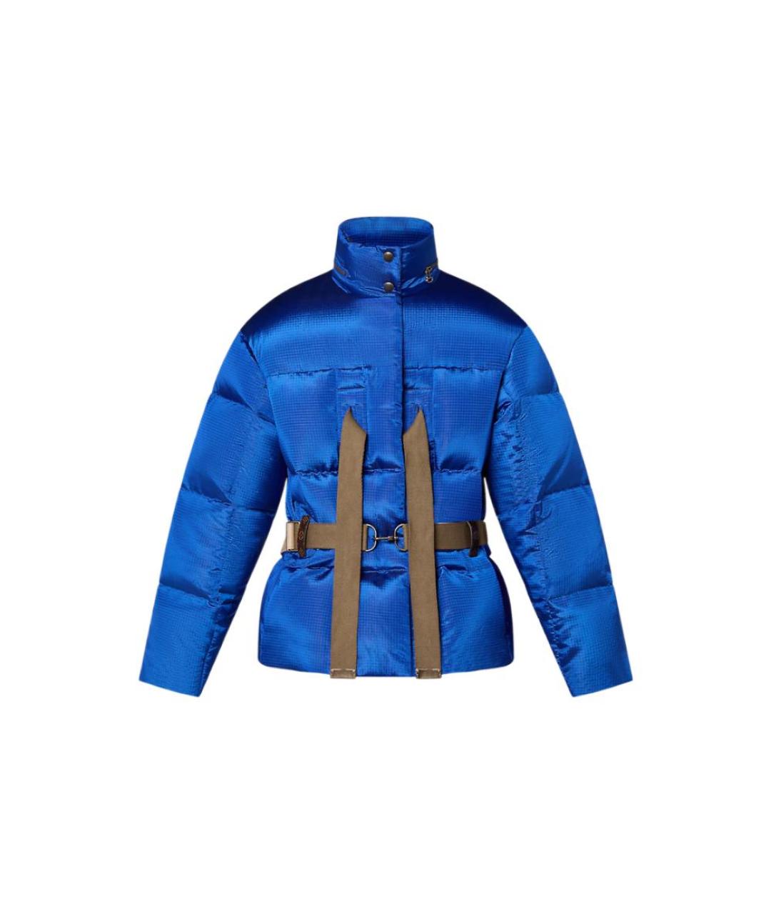 LOUIS VUITTON Синий пуховик, фото 3