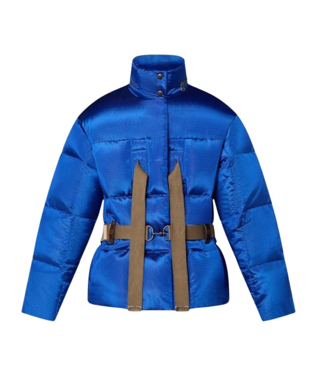 LOUIS VUITTON Синий пуховик, фото 1